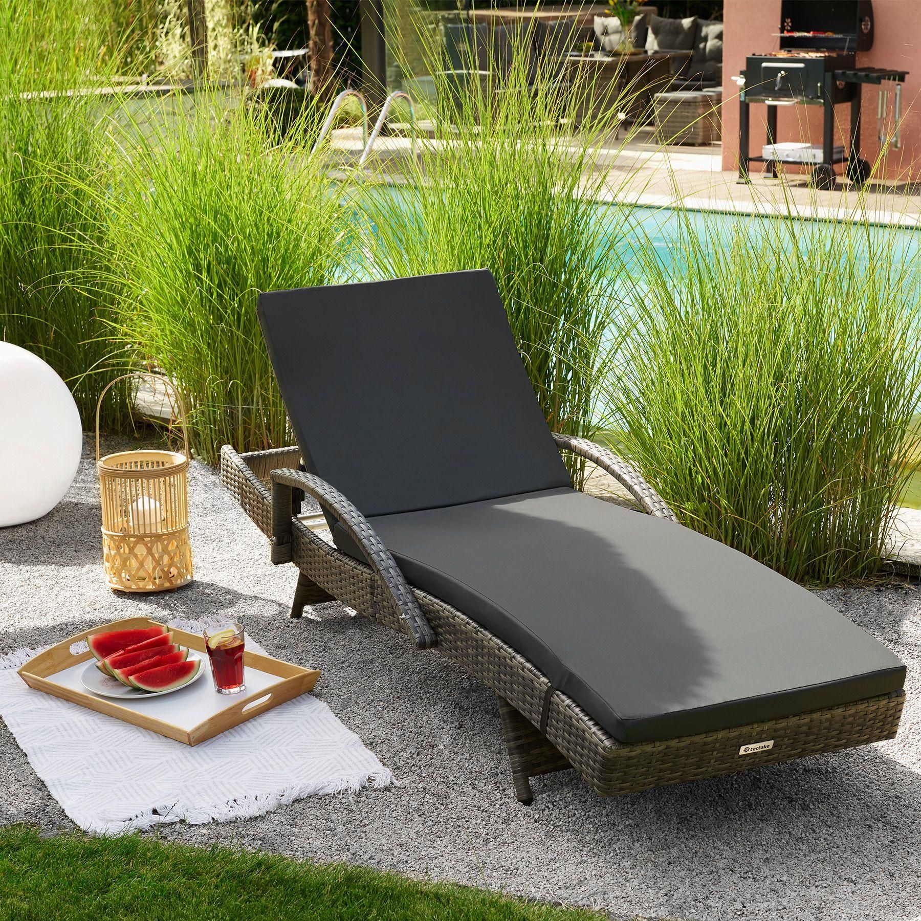 Bain De Soleil Oceane 5 Positions - Gris Clair - 5