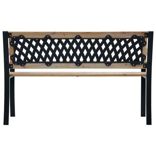 Banc De Jardin 120 Cm Bois - 4