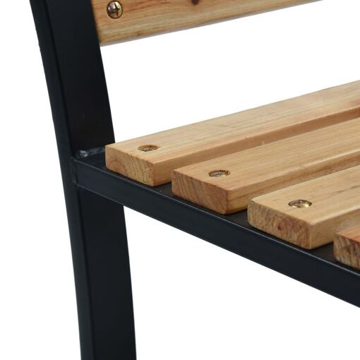 Banc De Jardin 120 Cm Bois - 6