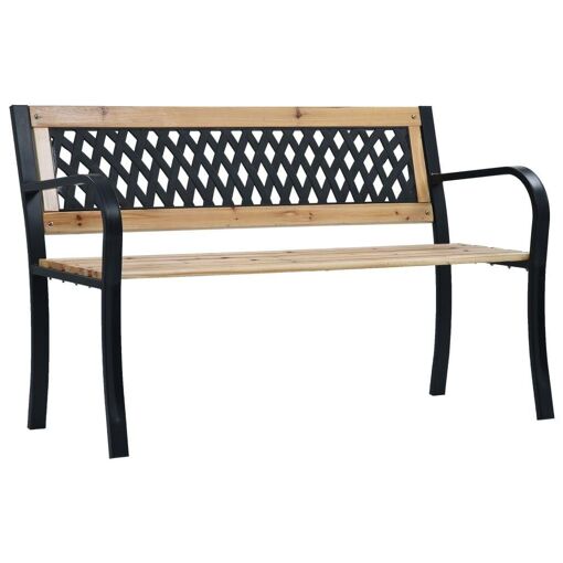 Banc De Jardin 120 Cm Bois - 9