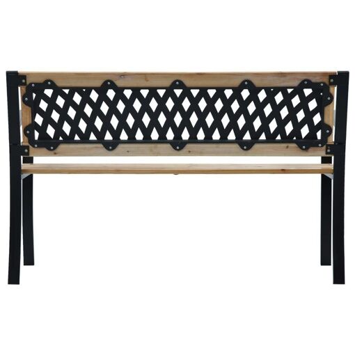 Banc De Jardin 120 Cm Bois - 10