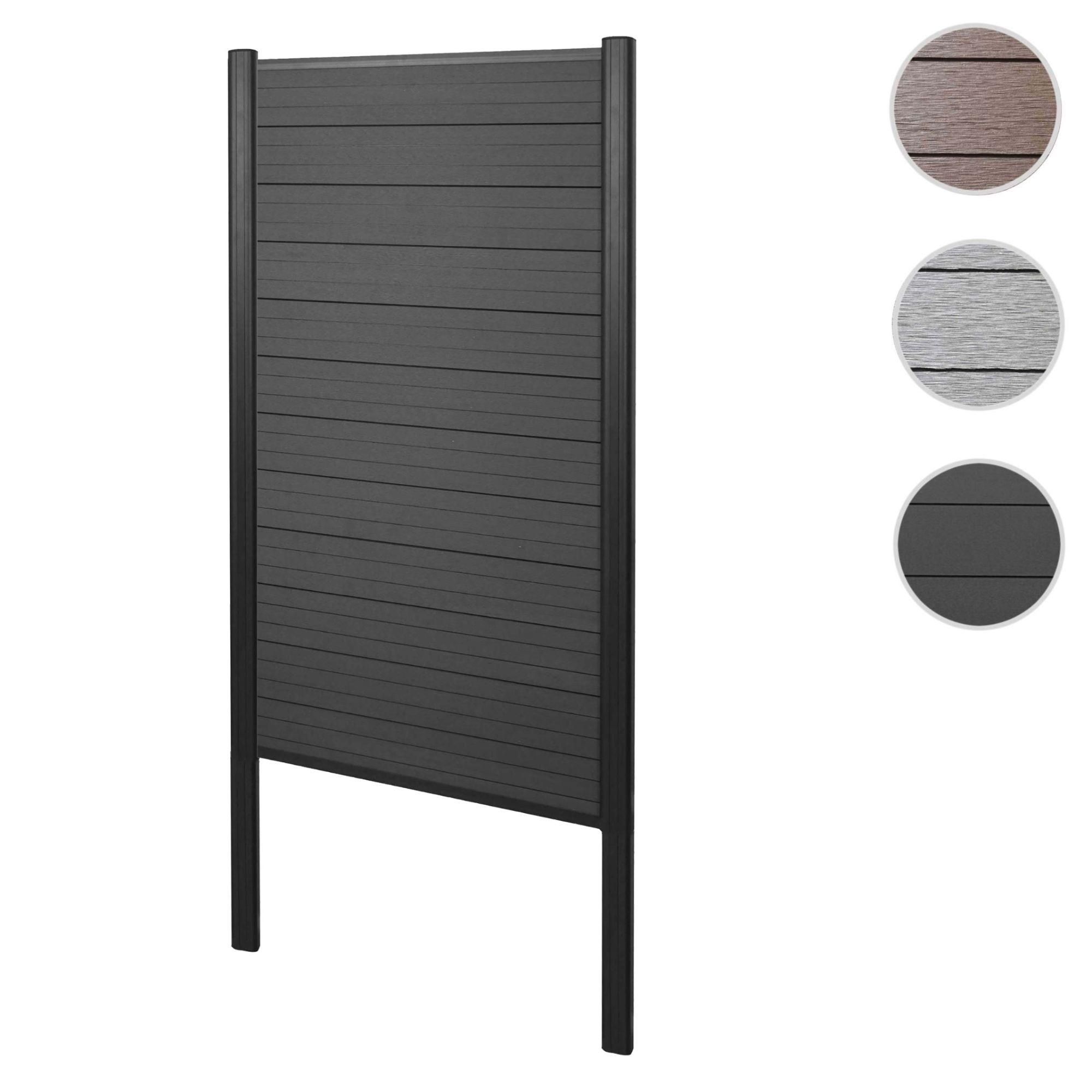 Brise-Vue En Wpc Sarthe, Poteaux Aluminium  Sceller Dans Le Bton Elment ... - 8