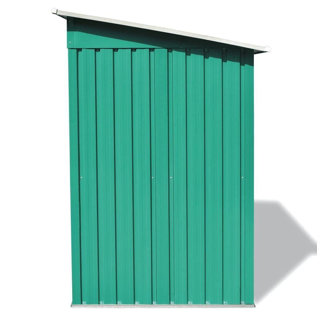 Abri De Jardin M�tal Vert - 4