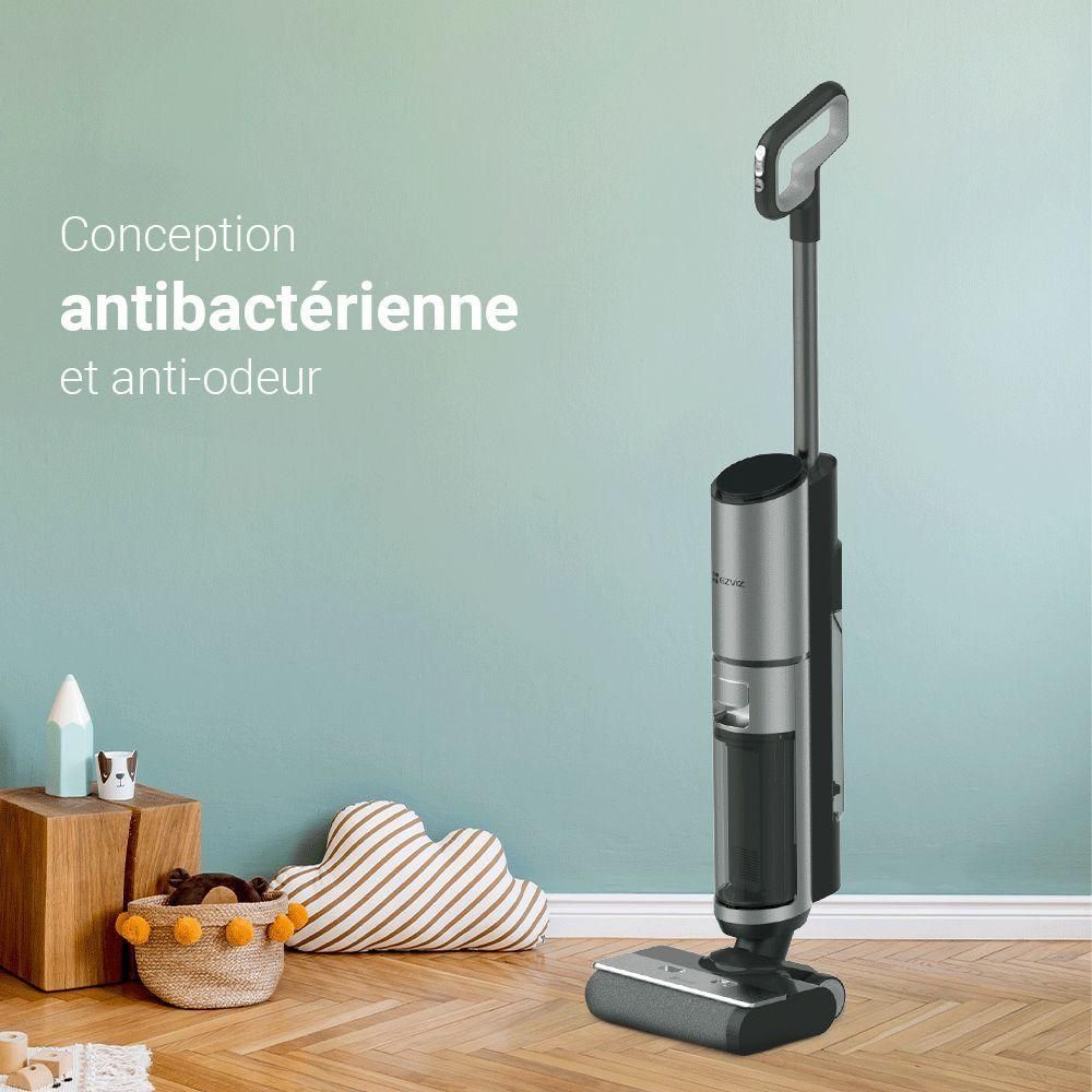 Aspirateur traineau Batterie Ezviz RH2 3-en-1 Sec&humide HEPA Sans sac 200 ... - 3
