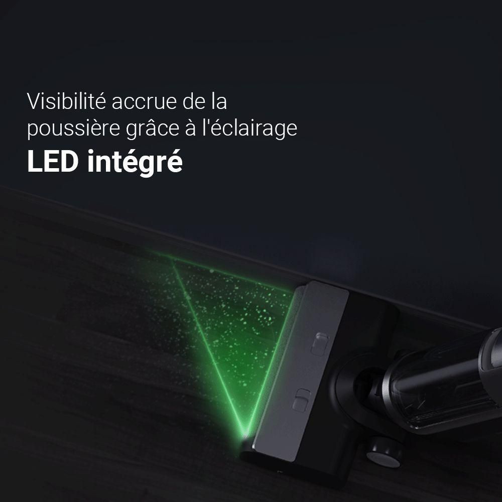 Aspirateur traineau Batterie Ezviz RH2 3-en-1 Sec&humide HEPA Sans sac 200 ... - 5