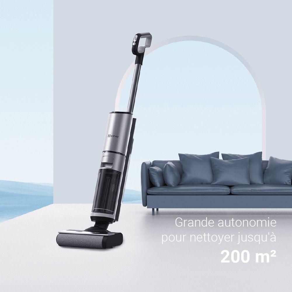 Aspirateur traineau Batterie Ezviz RH2 3-en-1 Sec&humide HEPA Sans sac 200 ... - 7