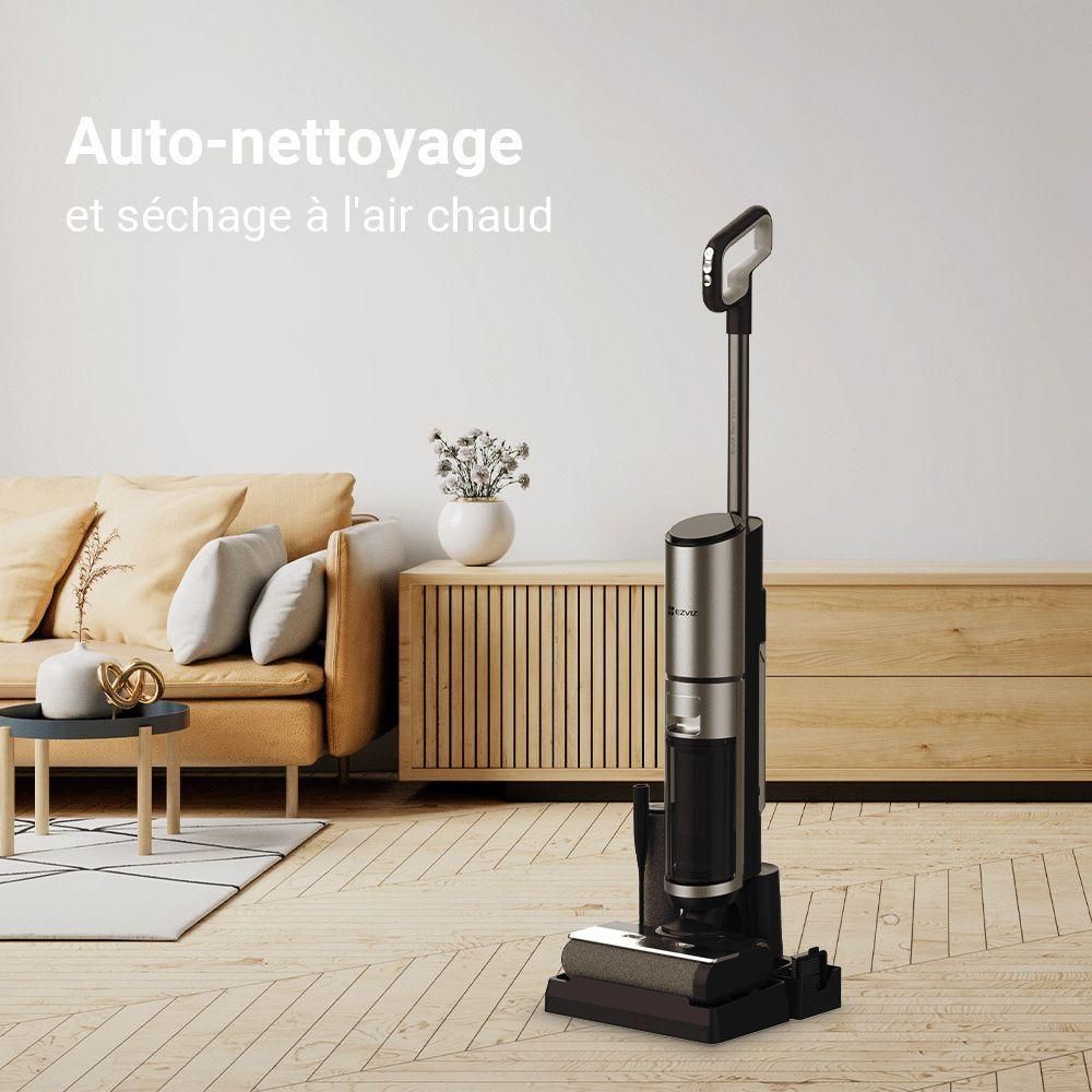 Aspirateur traineau Batterie Ezviz RH2 3-en-1 Sec&humide HEPA Sans sac 200 ... - 8