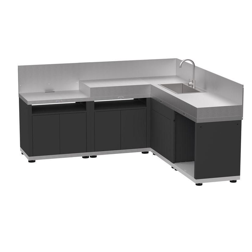 Cuisine Ext�rieure D'angle Le Marquier 5 Modules - Duo