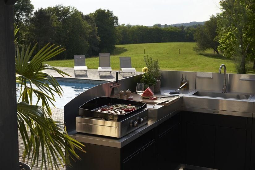 Cuisine Ext�rieure D'angle Le Marquier 5 Modules - Duo - 2