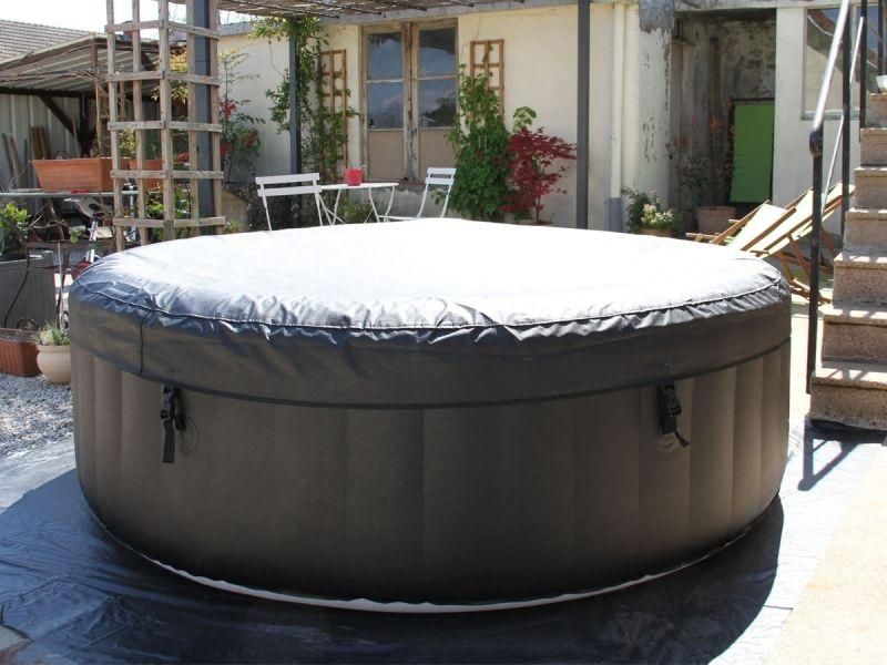 Spa gonflable rond Bulles 4 places - AquaZendo - 8