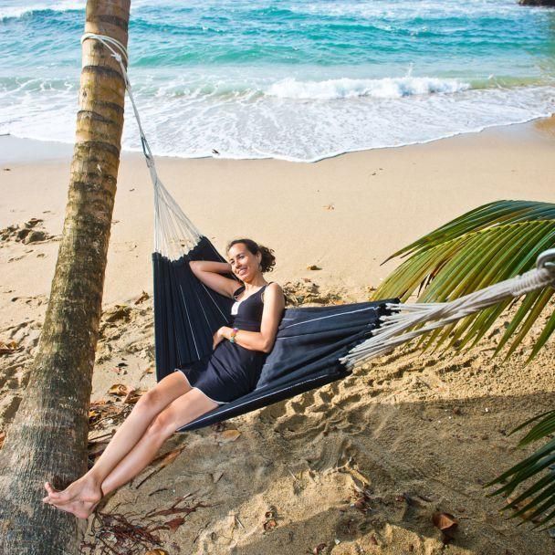 Hamac br�silien double barbados black - 6