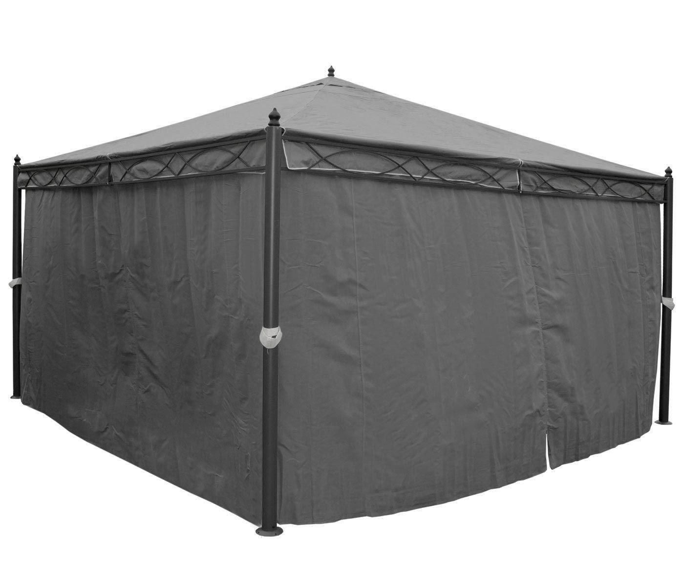 Lot De 4 Cts Pour Pergola Cadiz, Panneau Latral De Remplacement 4x4m, Po... - 3