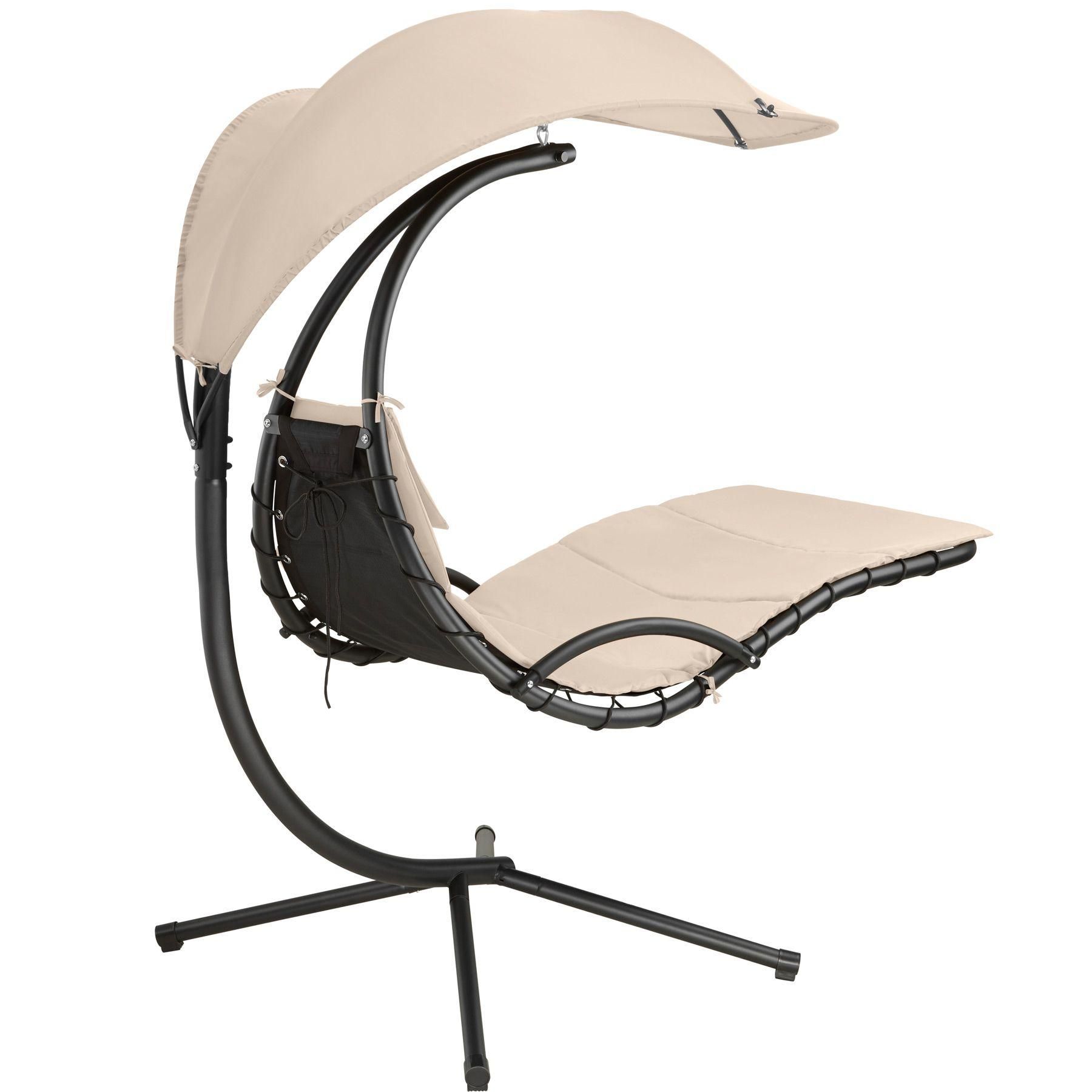 Transat Suspendu Maja - Noir/Beige - 7
