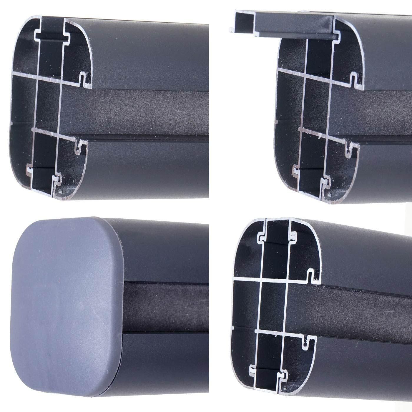 Poteau En Aluminium Pour Clture Sarthe En Wpc, Pilier, Systme De Connexio... - 3