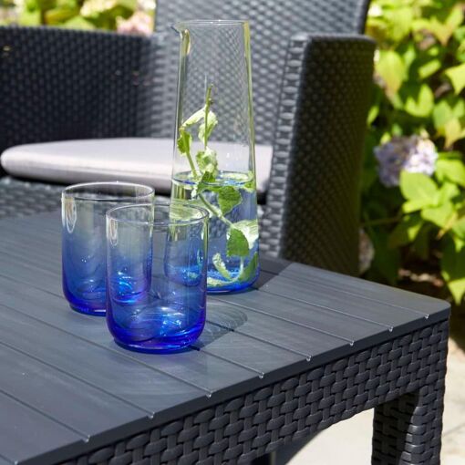 Keter Table De Jardin Lyon Graphite 232300 - 7