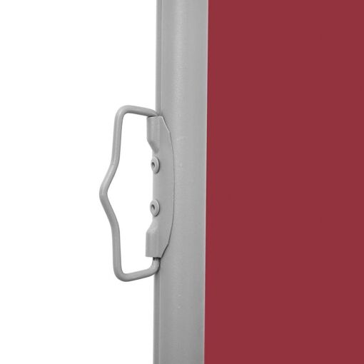 Auvent Lat�ral R�tractable Rouge 100 X 600 Cm - 5