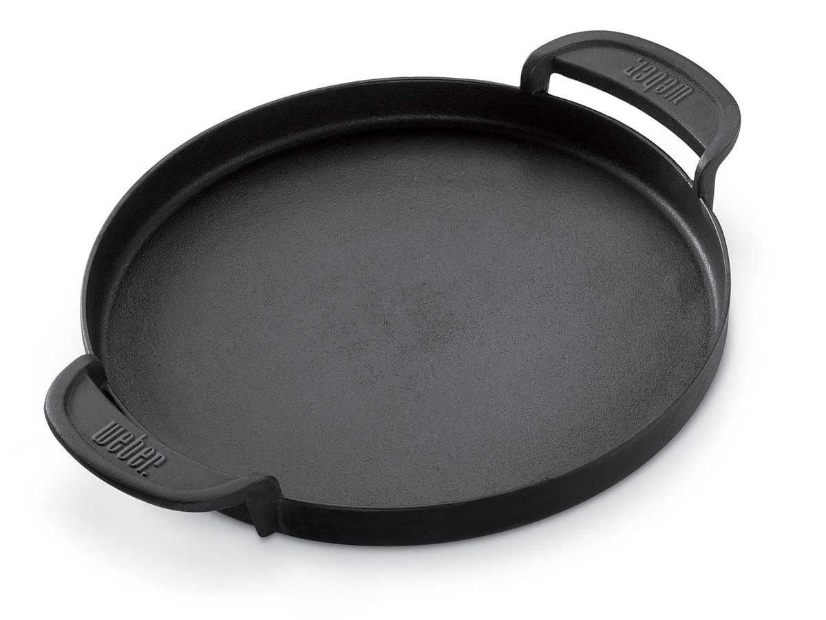 Weber - Plaque de plancha - pour gril barbecue - noir