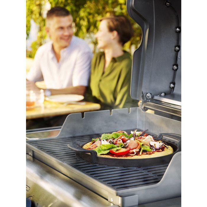 Weber - Plaque de plancha - pour gril barbecue - noir - 7