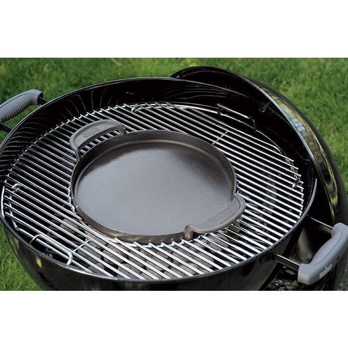 Weber - Plaque de plancha - pour gril barbecue - noir - 8
