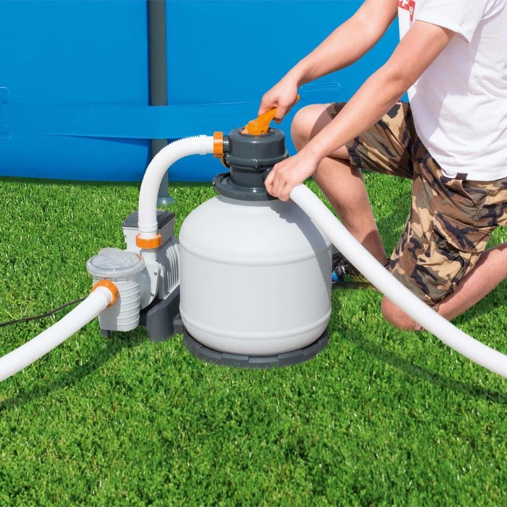 BESTWAY Filtre à sable Flowclear, filtration de 5 678 l / h, vanne de rég... - 2