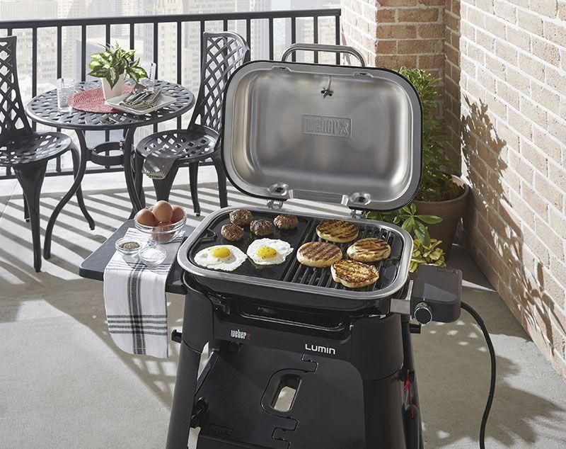 Plancha barbecue en fonte �maill�e pour Lumin Compact - 8