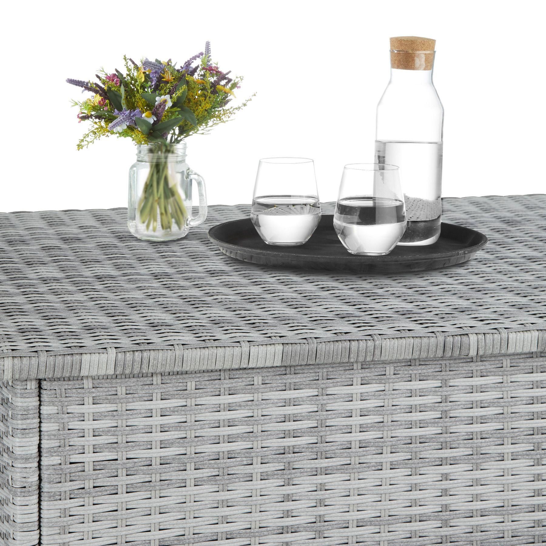 Coffre De Jardin Oslo - Gris Clair - 5