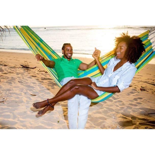 Hamac br�silien double barbados lemon - 2