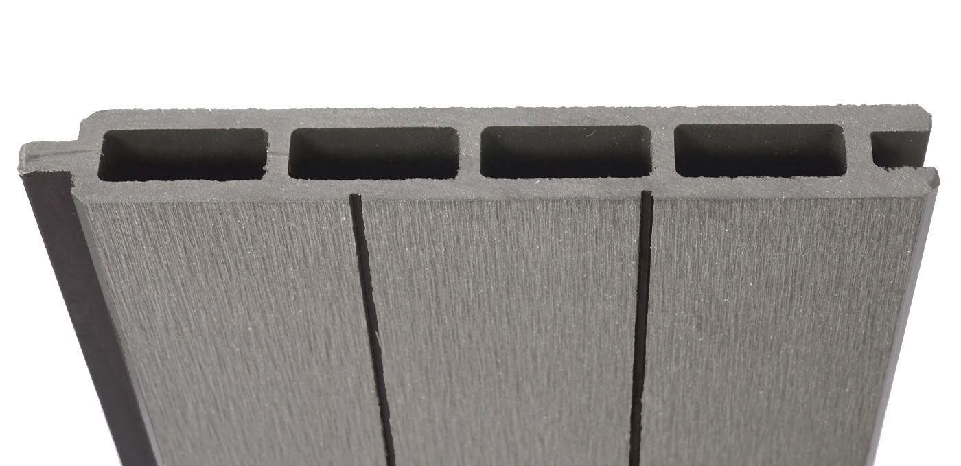 Brise-Vue En Wpc Sarthe, Clture Brise-Vent, Poteaux Aluminium lment De B... - 6