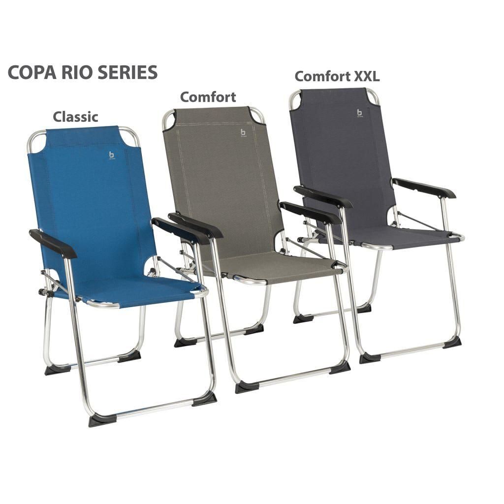 Chaise De Camping Pliable Copa Rio Classic Rubis Bo-Camp - 7