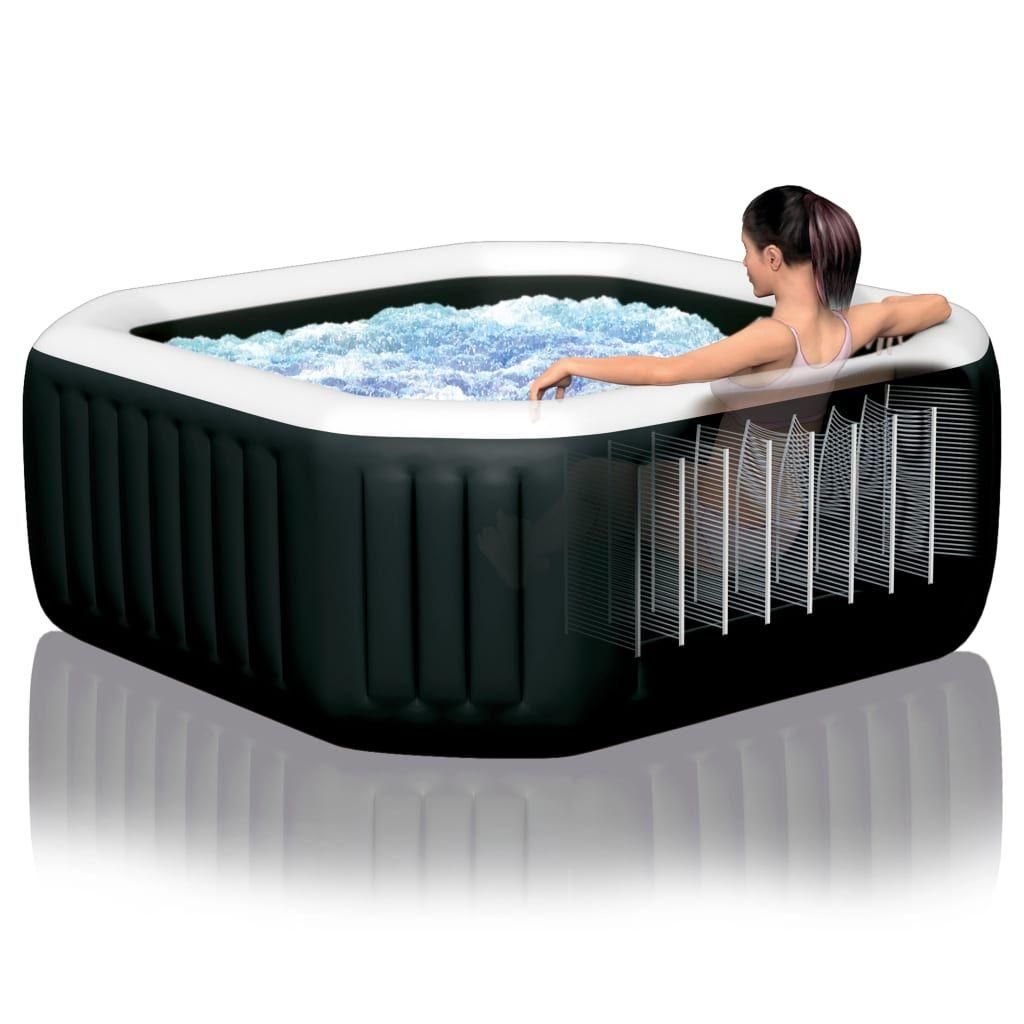 Spa De Nage Intex Pvc Noir - 2