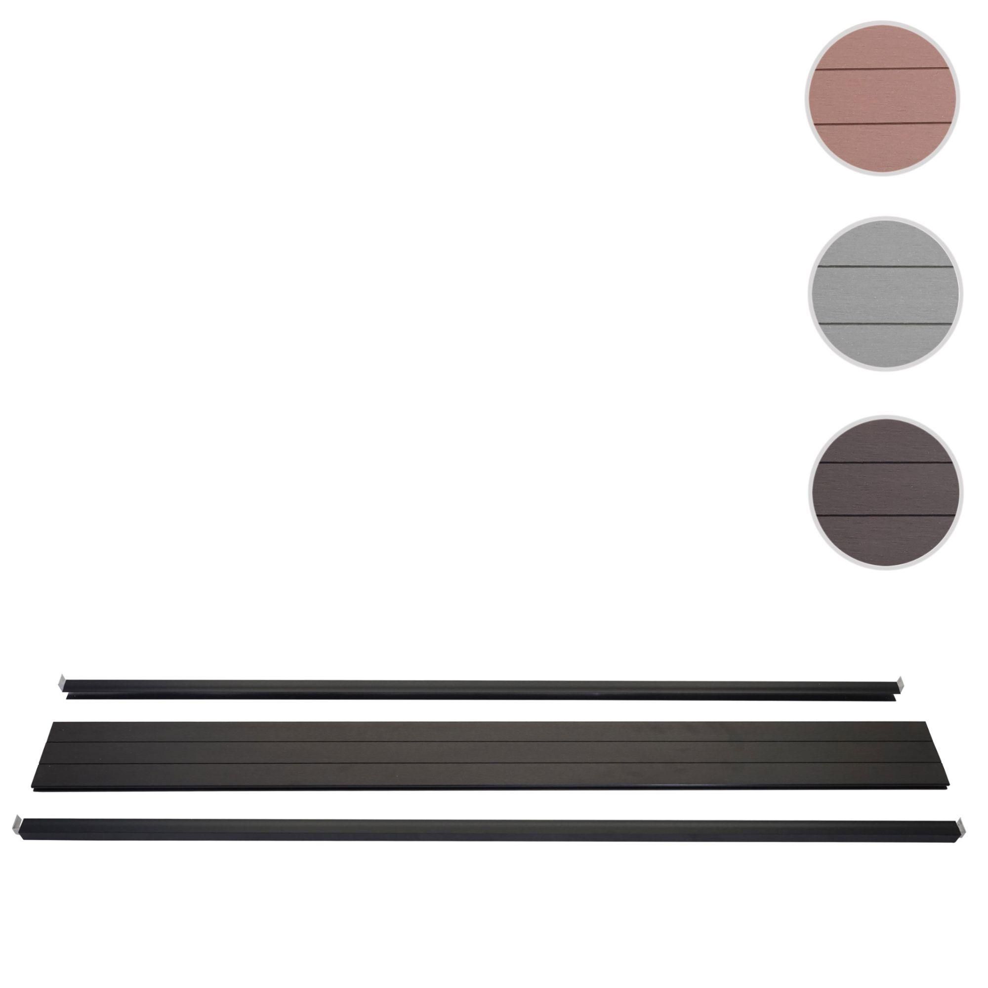 Set De Finition Pour Brise-Vue Wpc Sarthe, Profil De Finition Brise-Vent, 1... - 8
