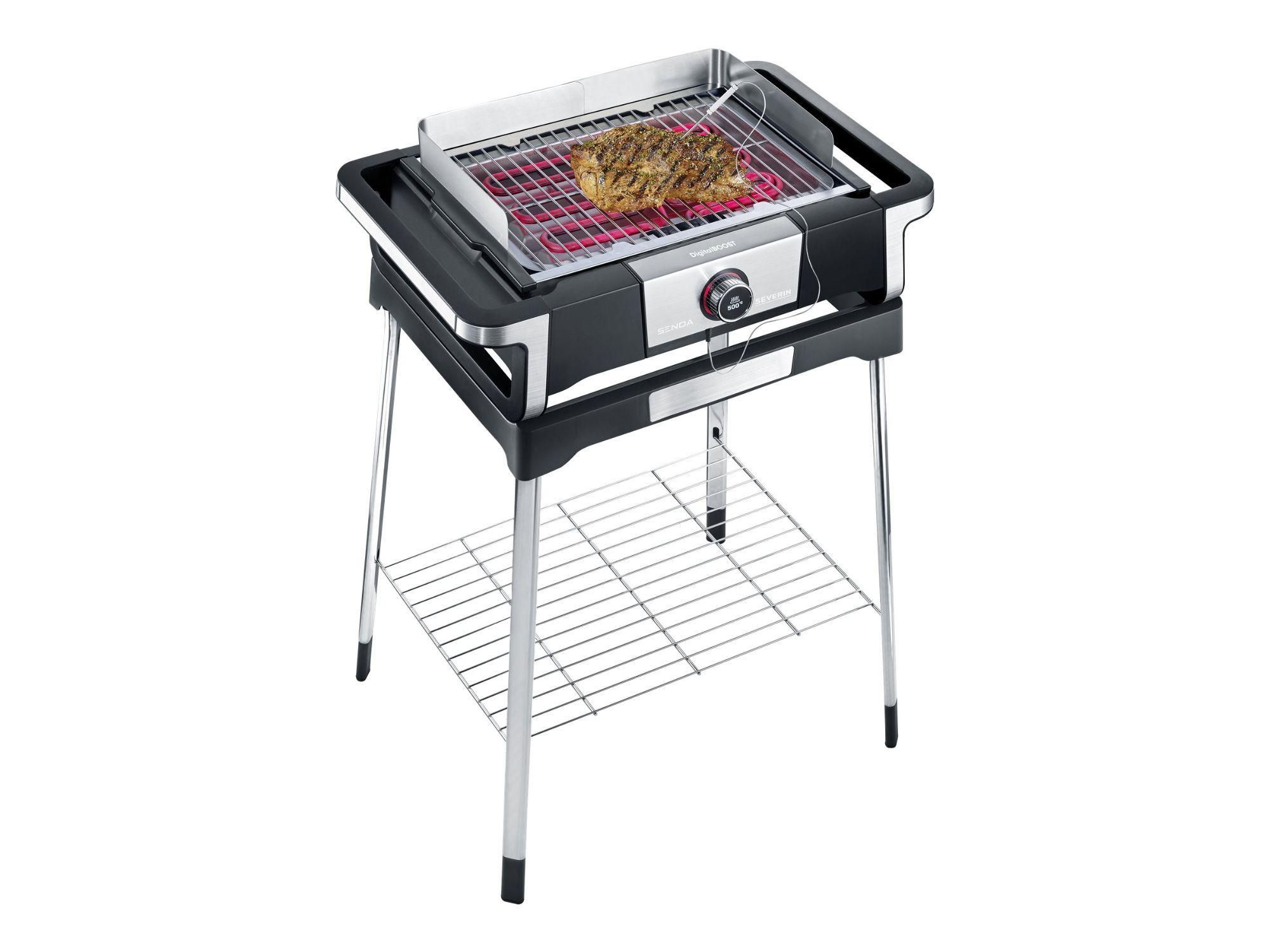 SEVERIN PG 8118 SENOA DigitalBOOST S - Barbecue gril -�lectrique - 996 cm �... - 2