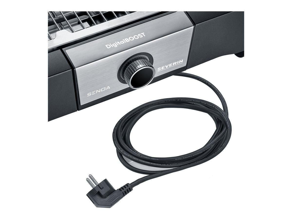 SEVERIN PG 8118 SENOA DigitalBOOST S - Barbecue gril -�lectrique - 996 cm �... - 4