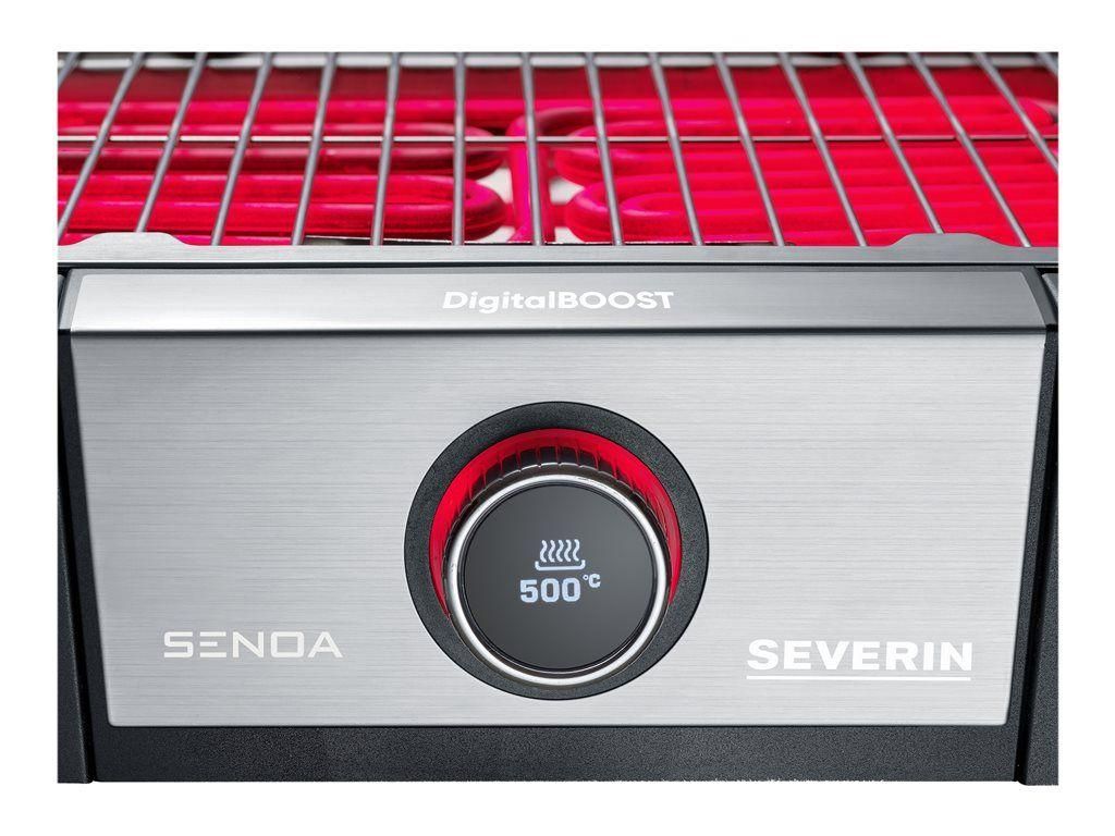 SEVERIN PG 8118 SENOA DigitalBOOST S - Barbecue gril -�lectrique - 996 cm �... - 5