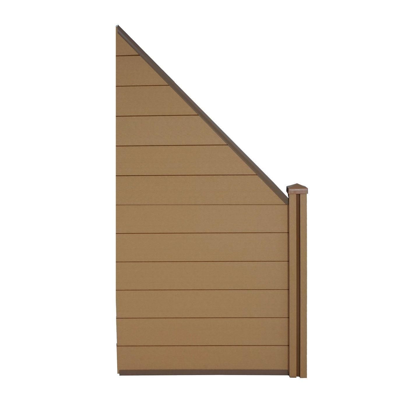 Brise-Vue En Wpc Sarthe, Clture Brise-Vent, Poteau Wpc lment D'extension... - 3