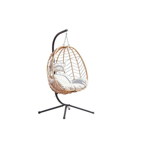 Lima - Fauteuil Suspendu R�sine & Acier - 4