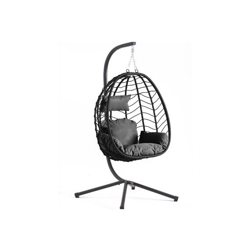 Lima - Fauteuil Suspendu R�sine & Acier - 5