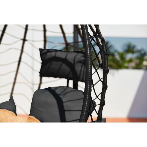Lima - Fauteuil Suspendu R�sine & Acier - 6