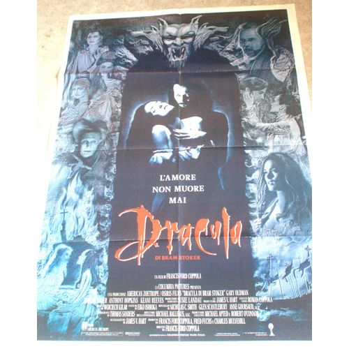 Affiche De Cinéma (140x100cm) Dracula De F F Coppola Avec Winona Ryder Et Gaey Oldman