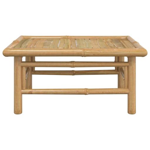 Table De Jardin 65x55x30 Cm Bambou - 3