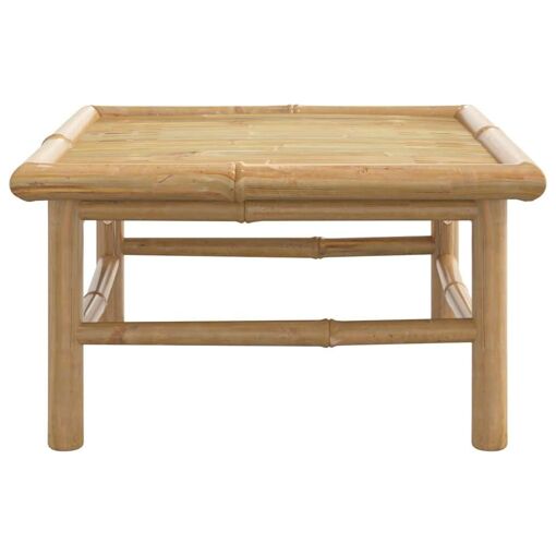 Table De Jardin 65x55x30 Cm Bambou - 4