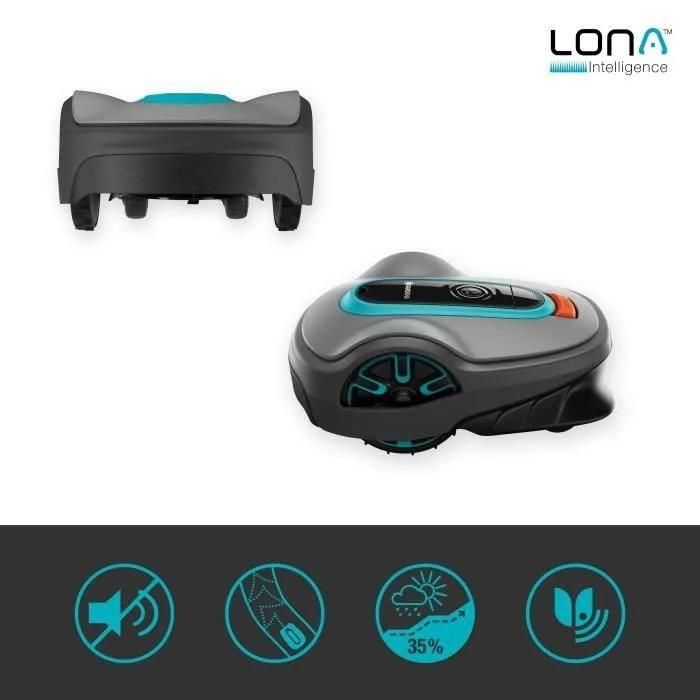 Robot tondeuse GARDENA Smart SILENO LONA Life 1000 - 2