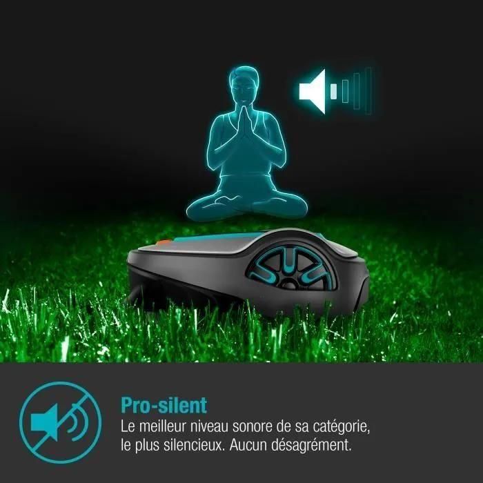 Robot tondeuse GARDENA Smart SILENO LONA Life 1000 - 5