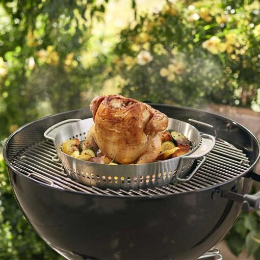 Support barbecue WEBER pour poulet Gourmet BBQ System - 2