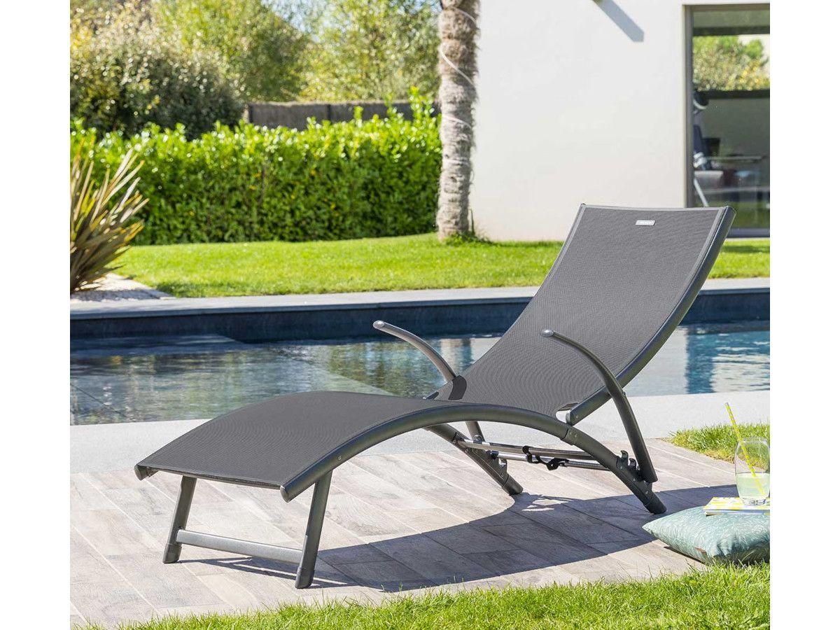 Transat En Texaline Samba Graphite - Hesp�ride