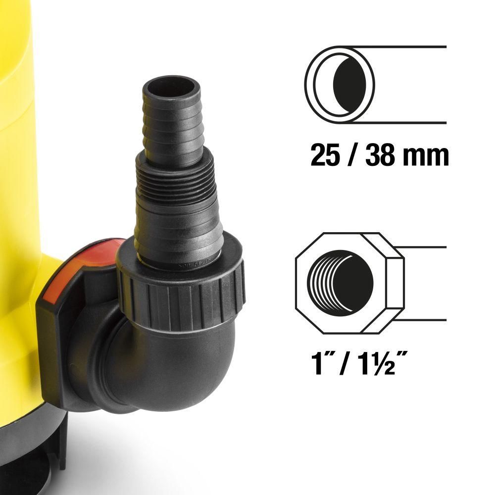 TROTEC Pompe immerg�e pour eaux charg�es TWP 7536 E - 4