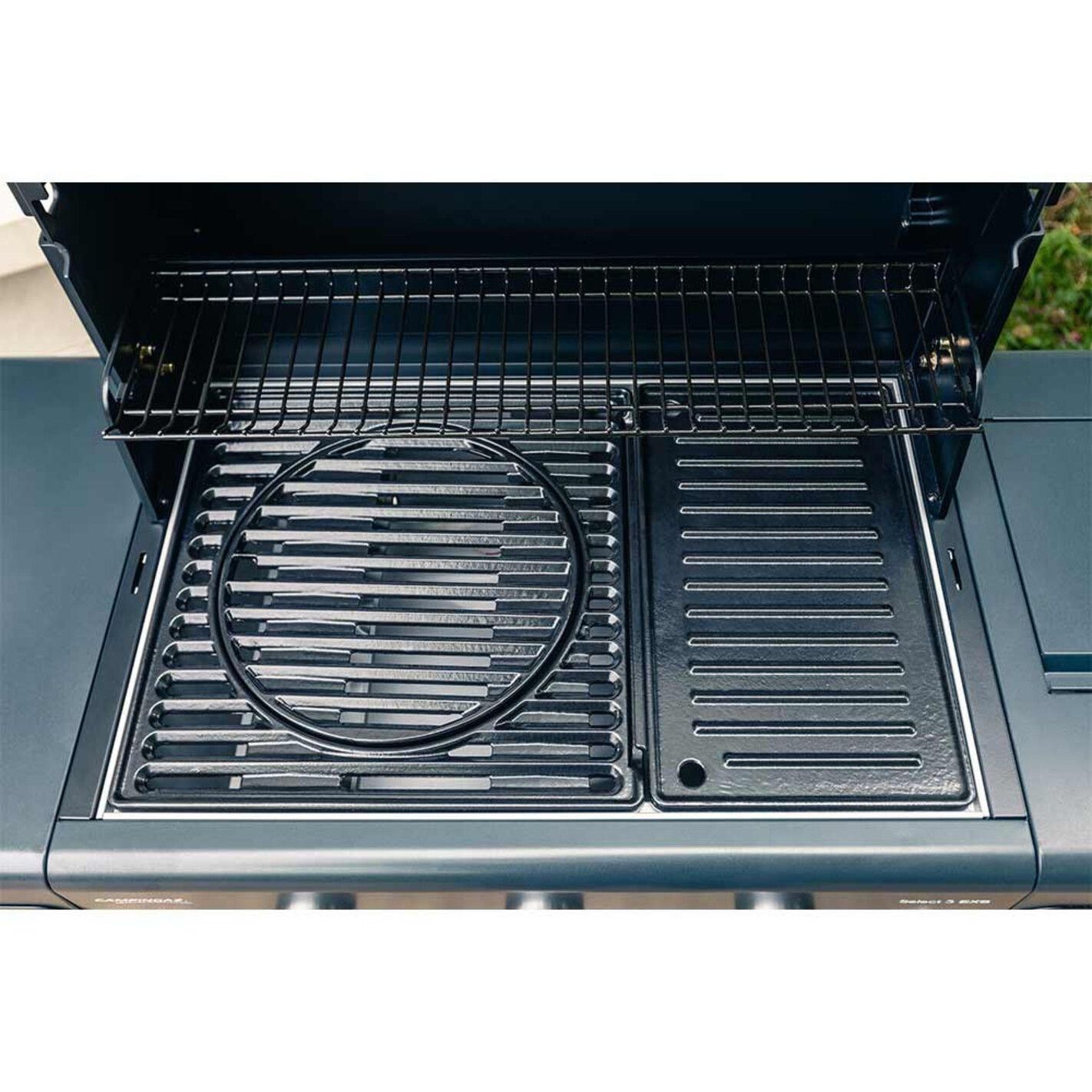 Barbecue gaz Select 3 LX Plus + plancha - 7