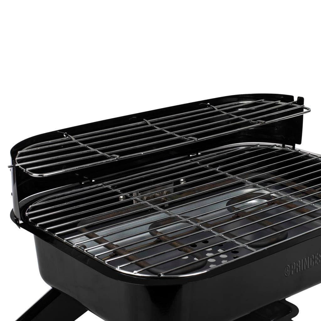 Princess 112252 - Barbecue gril - électrique/charbon - 1000 cm ² - 4