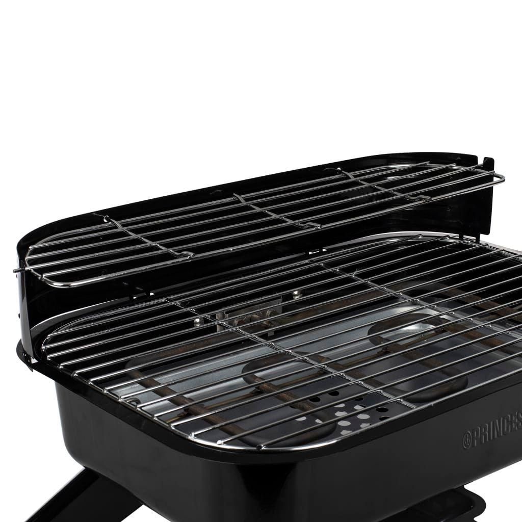 Princess 112252 - Barbecue gril - électrique/charbon - 1000 cm ² - 8
