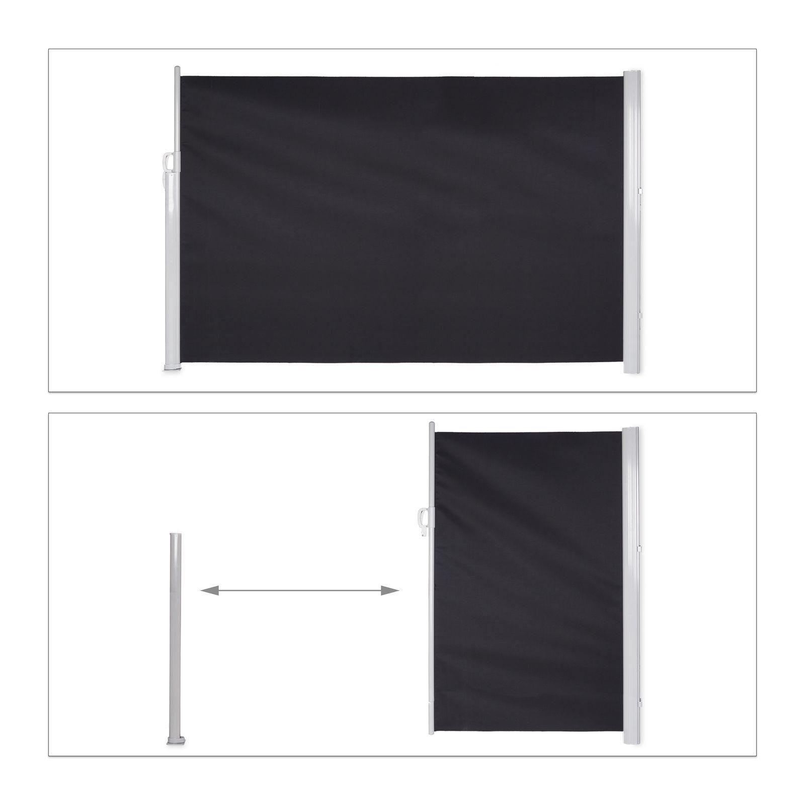 Bc-Elec - Asa-200t Store Latral Gris Anthracite 3x2m Rtractable Pour Terr... - 2